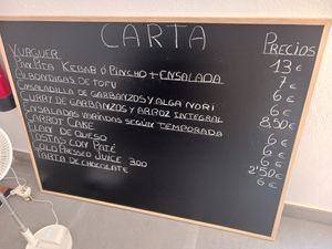 The menu: 22 June 2025 at vegasi in Altea
