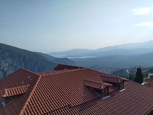  at L'Aurige Restaurant in Delphi