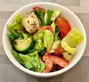 Fattoush  at The Fountain Restaurant in Dubai