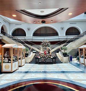 Interior at The Fountain Restaurant in Dubai