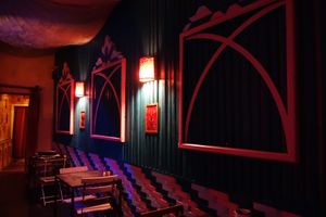 Seating area at EDEN in Saarbrucken