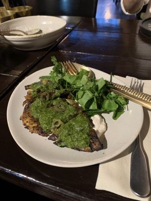 Charcoal chicken - incredible  at Smith & Daughters in Collingwood