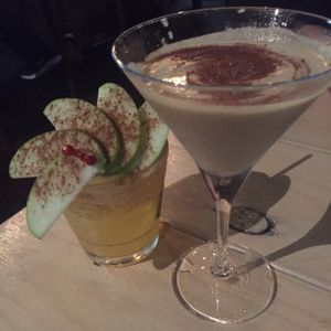 Apple pie and peanut butter cup cocktails  at Smith & Daughters in Collingwood