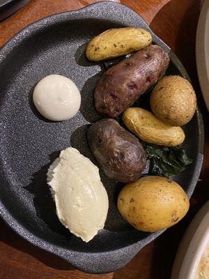Spud school, aioli and cultured butter  at Smith & Daughters in Collingwood