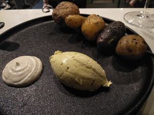 Spuds with aioli  at Smith & Daughters in Collingwood