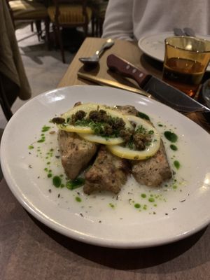 Lemon and herb chicken   at Smith & Daughters in Collingwood