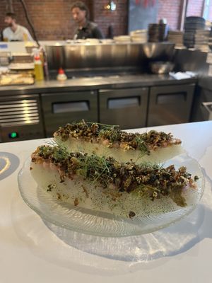 Chef’s menu  at Smith & Daughters in Collingwood