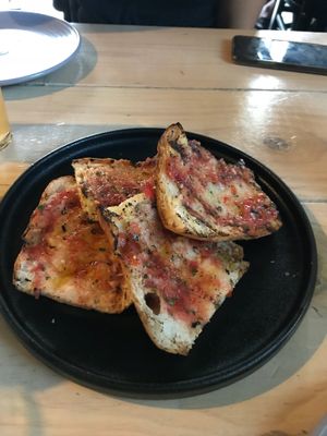Garlic Bread at Smith & Daughters in Collingwood