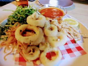 Calamari at Smith & Daughters in Collingwood