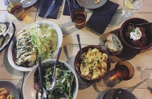 Old photo, but an amazing menu  at Smith & Daughters in Collingwood