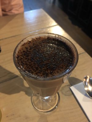 Alcoholic hot chocolate, YUM! at Smith & Daughters in Collingwood