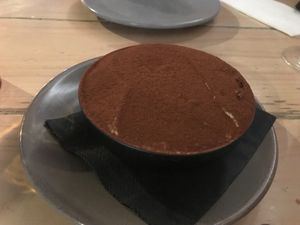 Vegan tiramisu - HUGE at Smith & Daughters in Collingwood