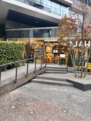   at Jaho Coffee Roaster & Wine Bar in Tokyo