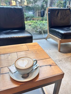   at Jaho Coffee Roaster & Wine Bar in Tokyo