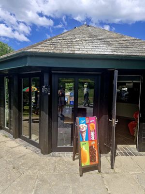 Tearooms at devil's cauldron at National Trust Lydford Gorge Tea Rooms in Okehampton