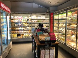 Ice cream, cheese, mock meat, etc. at Goodstore - Hornsgatan in Stockholm