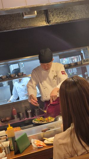  at Chibo Okonomiyaki Restaurant in Osaka