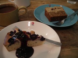 Vegan sweets. at Phono Kafe in Tokyo