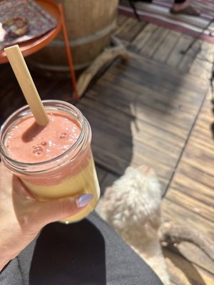   at Smoothie Sanctuary in Budapest