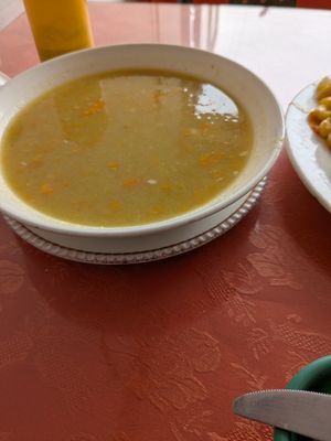 Soup of the day at Salud y Vida in Sogamoso