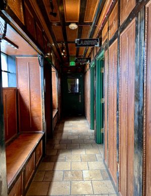 Hallway  at Piper Down Pub in Salt Lake City