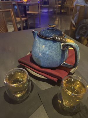 tea!!!  at Universal Studios - The Blue Dragon  in Orlando