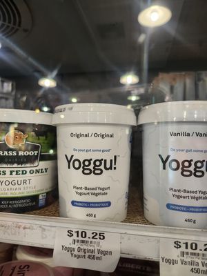 Yoghurt at Le Marche Gourmet in Revelstoke