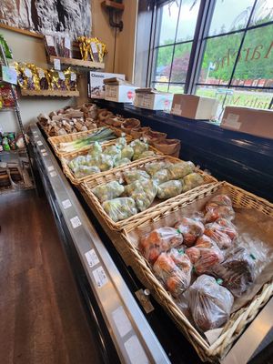 Veg at Le Marche Gourmet in Revelstoke