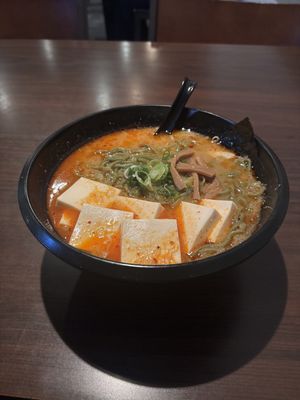 Spicy Miso Ramen with Tofu  at Ramen Dozo in Tempe
