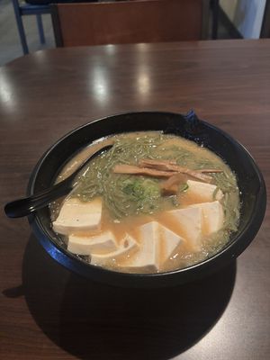 Miso Ramen with Tofu  at Ramen Dozo in Tempe