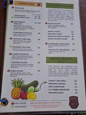  at 100% Cafe Moto Hostel in Puerto Princesa