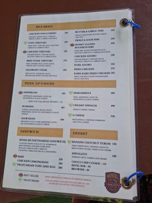  at 100% Cafe Moto Hostel in Puerto Princesa