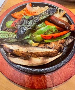 Veggie Fajitas 🫶🏻🫶🏻  at Lupe Tortilla in Irving