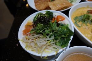 duckless porridge! at O'bean Organic Soya Store - Tanjong Pagar in Central Singapore