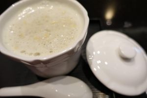 gingko barley dessert. super shiok at O'bean Organic Soya Store - Tanjong Pagar in Central Singapore