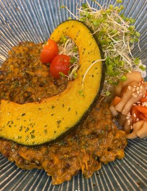 Vegan curry

Photo credit: enoshima_dining88 on IG at Enoshima Dining 88 in Fujisawa