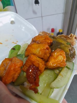 My com chay cost me 20.000 Dong at Cơm Chay Diệu Vy in Ho Chi Minh City