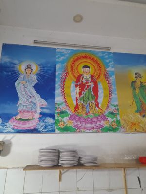 Pictures inside at Cơm Chay Diệu Vy in Ho Chi Minh City