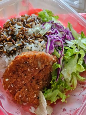 Chicken Cutlet Rice ~ 17/1/24 at O'Bean in Northeast Singapore