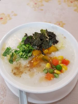 Soya porridge at O'Bean in Northeast Singapore