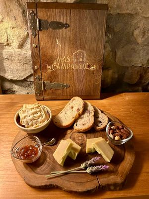 Faux gras at Mas Campassol in Sant Iscle De Colltort