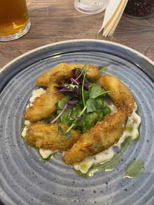 Artichoke Scampi  at The Sprig in Isle Of Skye