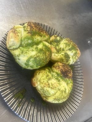 Vegan garlic knots   at The Deli Social in Sutton Coldfield