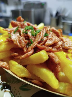 Patatas tabú at Khambú - Ruzafa in Valencia