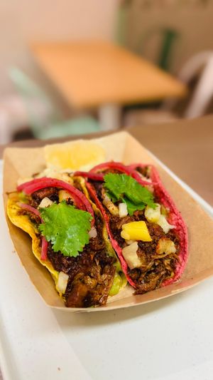 Tacos al pastor at Khambú - Ruzafa in Valencia