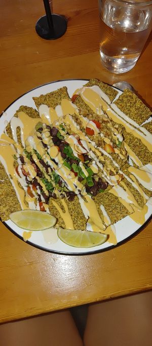 Nachos at NW Raw in Ashland