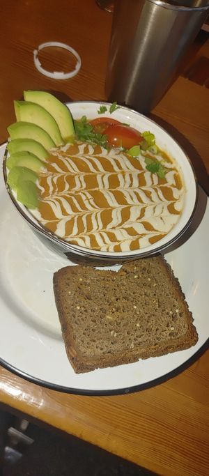 Tomato soup #Veganuary at NW Raw in Ashland