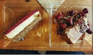 Desserts at NW Raw in Ashland