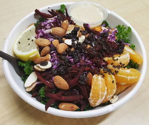 A delicious salad (cannot recall the name) at NW Raw in Ashland