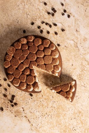 Cajoumisu (Plant-based tiramisu) at Giardino Paris｜Pâtisserie & Café in Paris